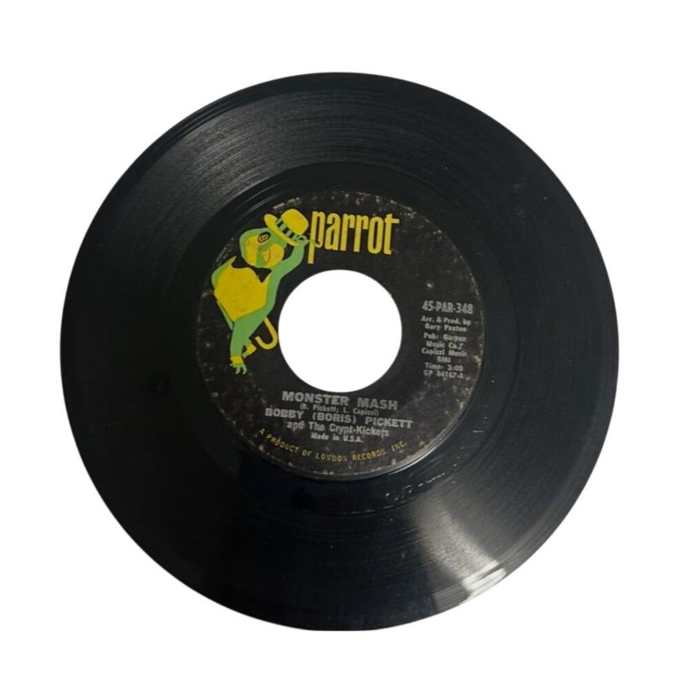 Bobby Boris Pickett Monster Mash & Monster Mash Party 7 inch 45 RPM vinyl